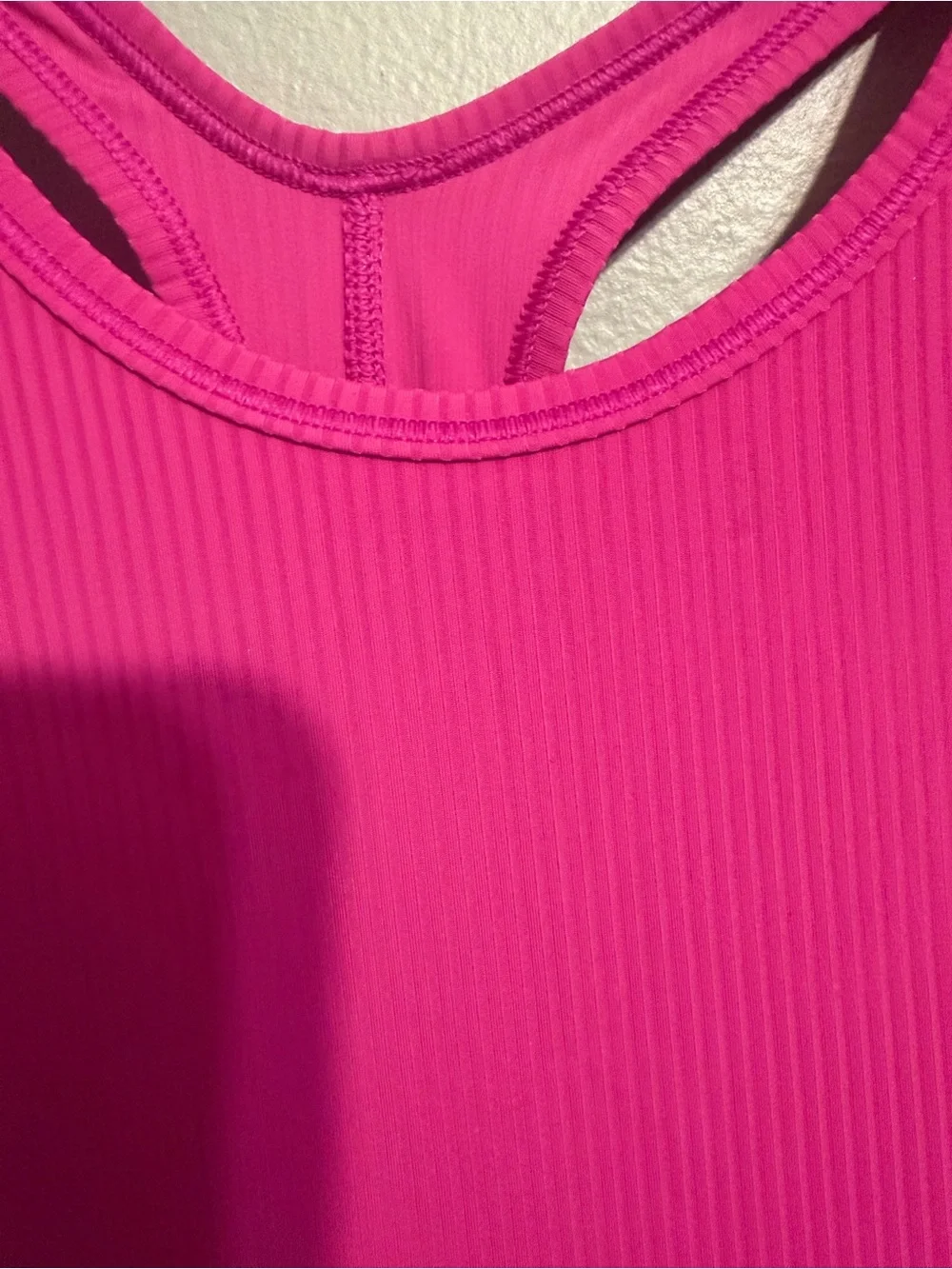 Lululemon Base Pace Ribbed Tank Top Purple Highlight Size 4
